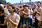 pierwszy dzień festiwalu w Woodstock, 1969