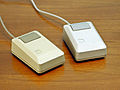 Early Apple computer mice