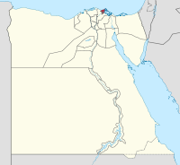 Kaart van Dimyat