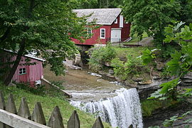 The old water mill at Decew Falls