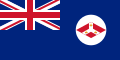 Bandera de las Colonias del Estrecho de 1874 a 1925