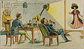 Image 1Artist's conception: 21st-century videotelephony imagined in the early 20th century (1910) (from History of videotelephony)