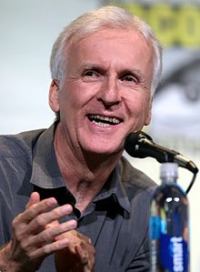 A picture of James Cameron smiling towards the camera