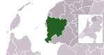 Розташування Південно-Західної Фрисландії