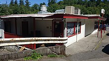 Photograph of the exterior of a restaurant