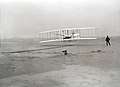 Image 5First successful flight of the Wright Flyer, near Kitty Hawk, 1903 (from History of North Carolina)