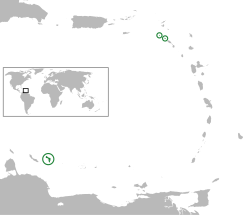 Location of kota khusus Belanda (hijau)