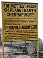 One board in Cherrapunji
