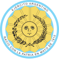 Escudo del Ejército Argentino.