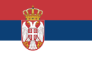 Vlagge van Servië