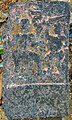 Hero stone found on the bank of river Godavari Tadpakal Nizamabad district Telangana