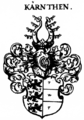 Wappen in Johann Siebmachers Wappenbuch von 1701, Band 2 Tafel 2