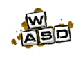 Logo von Wicked Awesome Super Dudes („W.A.S.D.“)