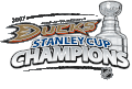 Das Logo der Ducks zum Stanley-Cup-Sieg (2007)