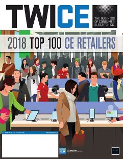 Cover of TWICE magazine