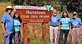 Horsetown Clear-Creek Preserve Trail Head Sign