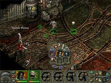 Screenshot of the game, with a heads up display.
