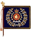 The regimental colour of The Lincoln and Welland Regiment