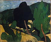 Paysage à Cassis, 1907, oil on canvas, 54 × 64 cm, Musée d'art moderne de Troyes