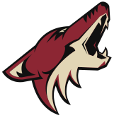 A logo of a coyote howling