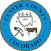 Official seal of Custer County