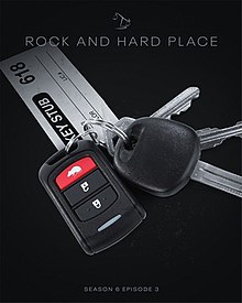 Poster for the episode featuring car keys.