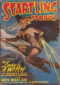 March 1950 cover by Bergey