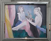 1923, Femmes au chien, oil on canvas