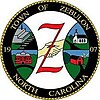 Official seal of Zebulon, North Carolina