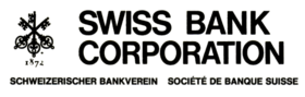 Swiss Bank Corporation logo (c. 1973)