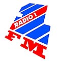BBC Radio 1 logo from 1988 to 1990.