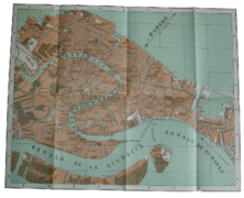 Esperantlingva mapo de Venecio
