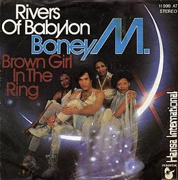 Singlen ”Brown Girl in the Ring” kansikuva