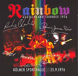Livealbumin Live Kölner Sporthalle 25.9.1976 kansikuva