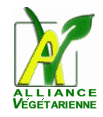 Logo de l'Alliance végétarienne. version 2004.