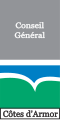 Logo des Côtes d'Armor (conseil général) de début 1990 à 2014.