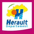 Logo du conseil départemental de l'Hérault.
