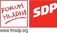 Logo Forum mladih SDP-a