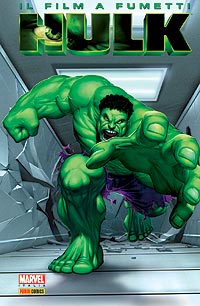 Copertina dell'edizione italiana dell'adattamento a fumetti del film Hulk (Marvel Miniserie n. 51).
