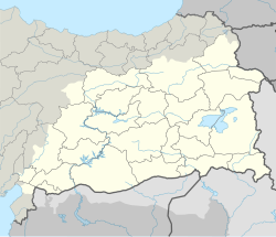 Qozliya Botan li ser nexşeya Bakurê Kurdistanê nîşan dide