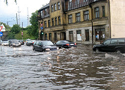 2009. gada 16. jūlija negaiss Latvijā