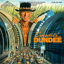 Poster tayangan pawagam filem Crocodile Dundee