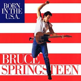 Обложка сингла Брюса Спрингстина «Born in the U.S.A.» (1984)