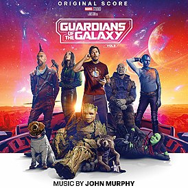 Обложка альбома Джона Мерфи «Guardians of the Galaxy Vol. 3 (Original Score)» (2023)