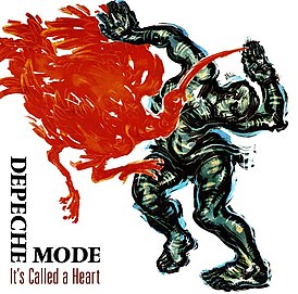 Обложка сингла Depeche Mode «It’s Called a Heart» (1985)