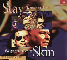 Обложка сингла U2 «Stay (Faraway, So Close!)» (1993)
