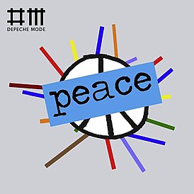 Обложка сингла Depeche Mode «Peace» (2009)