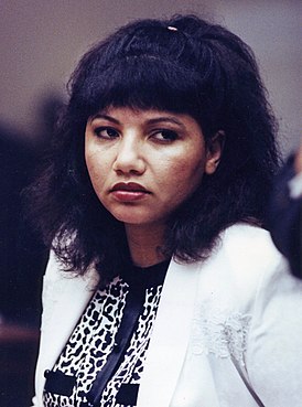 Омайма Нельсон на суде в 1992 году